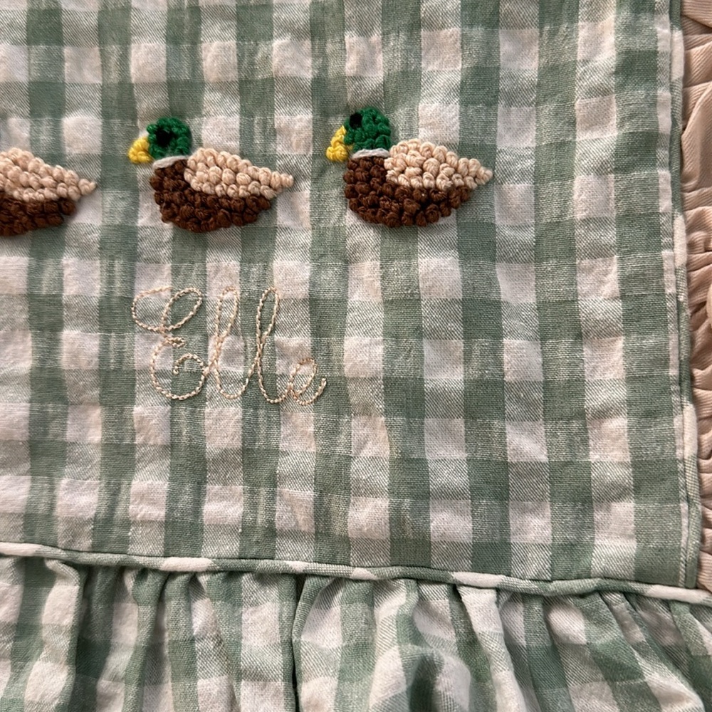 Mallard gingham bubble - Picture 3 of 4